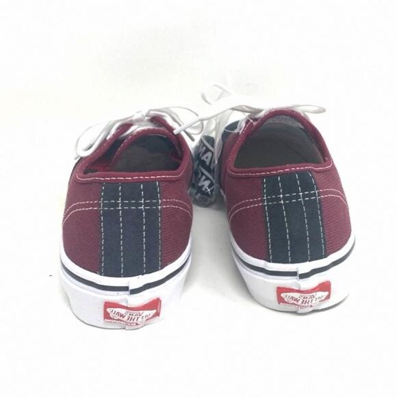 VANS Women’s Black Red Skate Authentic Low Top VN0A5FC8249 Size Casual Canvas - Picture 9 of 10